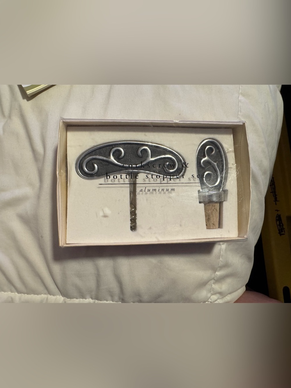 Pier 1 Bottle Opener & Stopper NIB